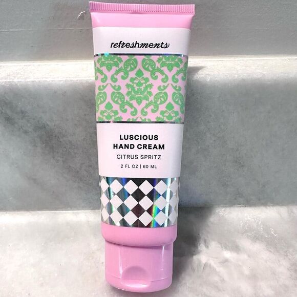 Refreshments Luscious Hand Cream - Citrus Spritz 2fl oz (60ml) NWT - Picture 1 of 2